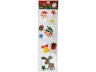 ROOST Gel-Fensteraufkleber ST804 Weihnachten 4 Stück assortiert (8711851804014)