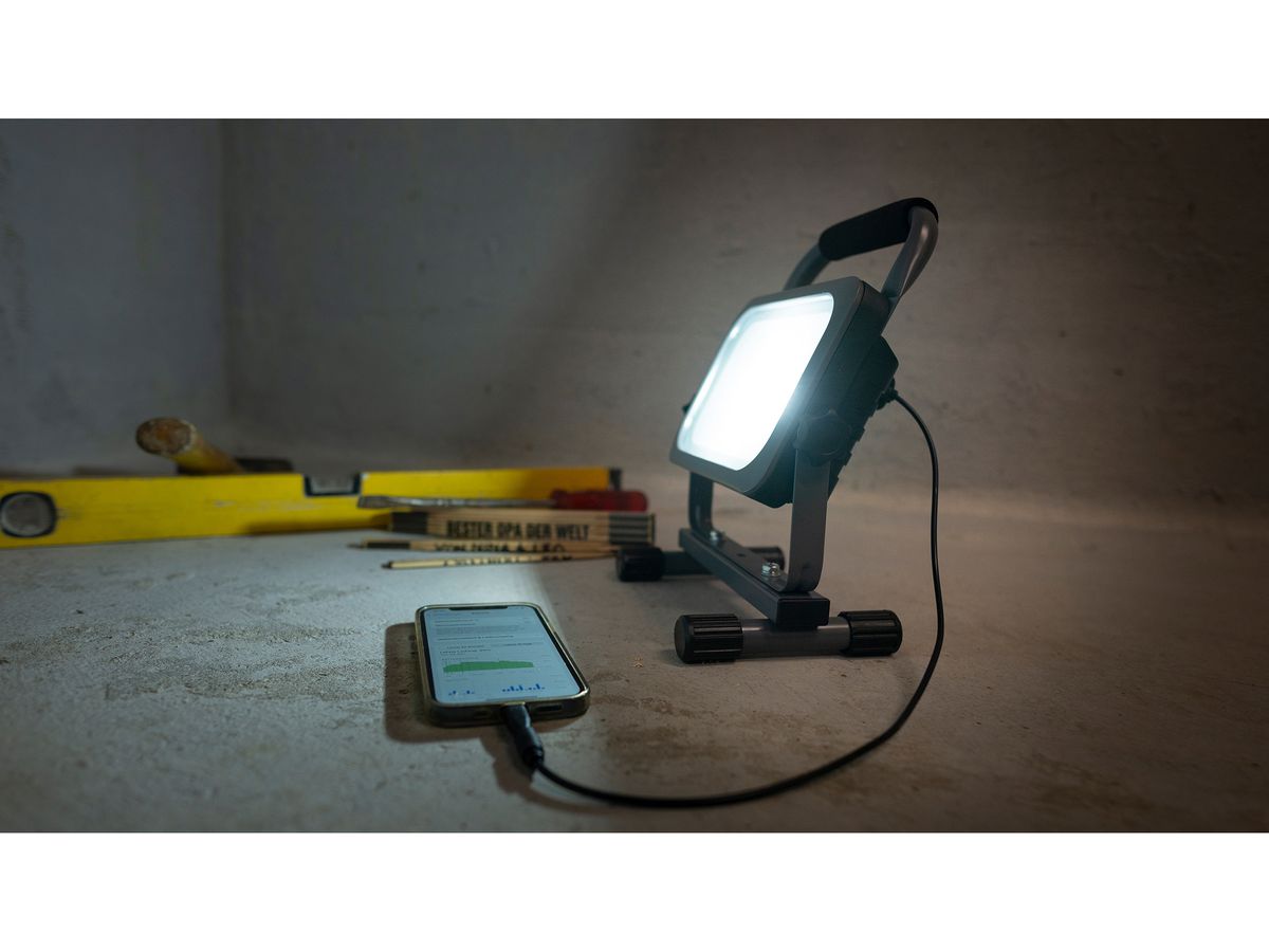 STEFFEN Arbeitsleuchte LED Worklight 65 00148 grau, 30W (7611007177959)