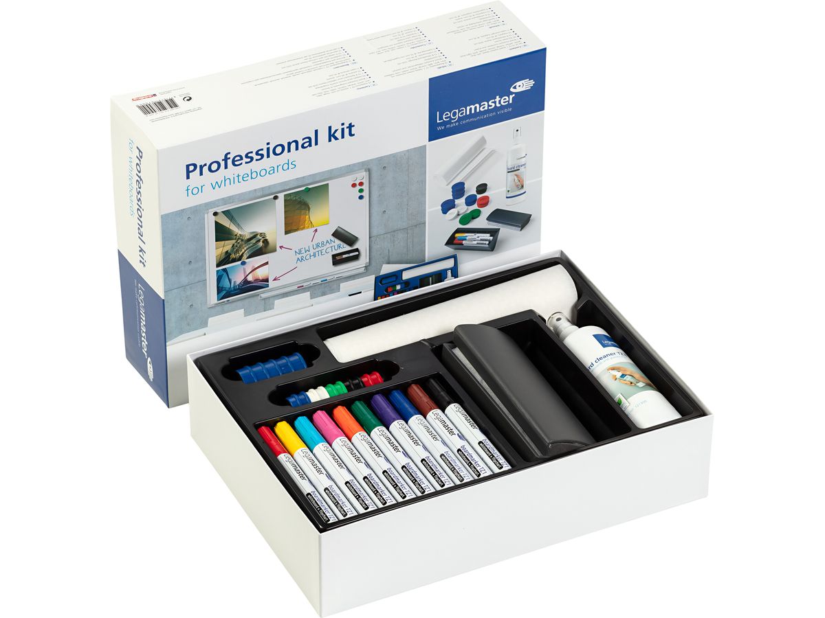 LEGAMASTER Professional Kit Zubehörset 7-125500 für Whiteboards (8713797070041)