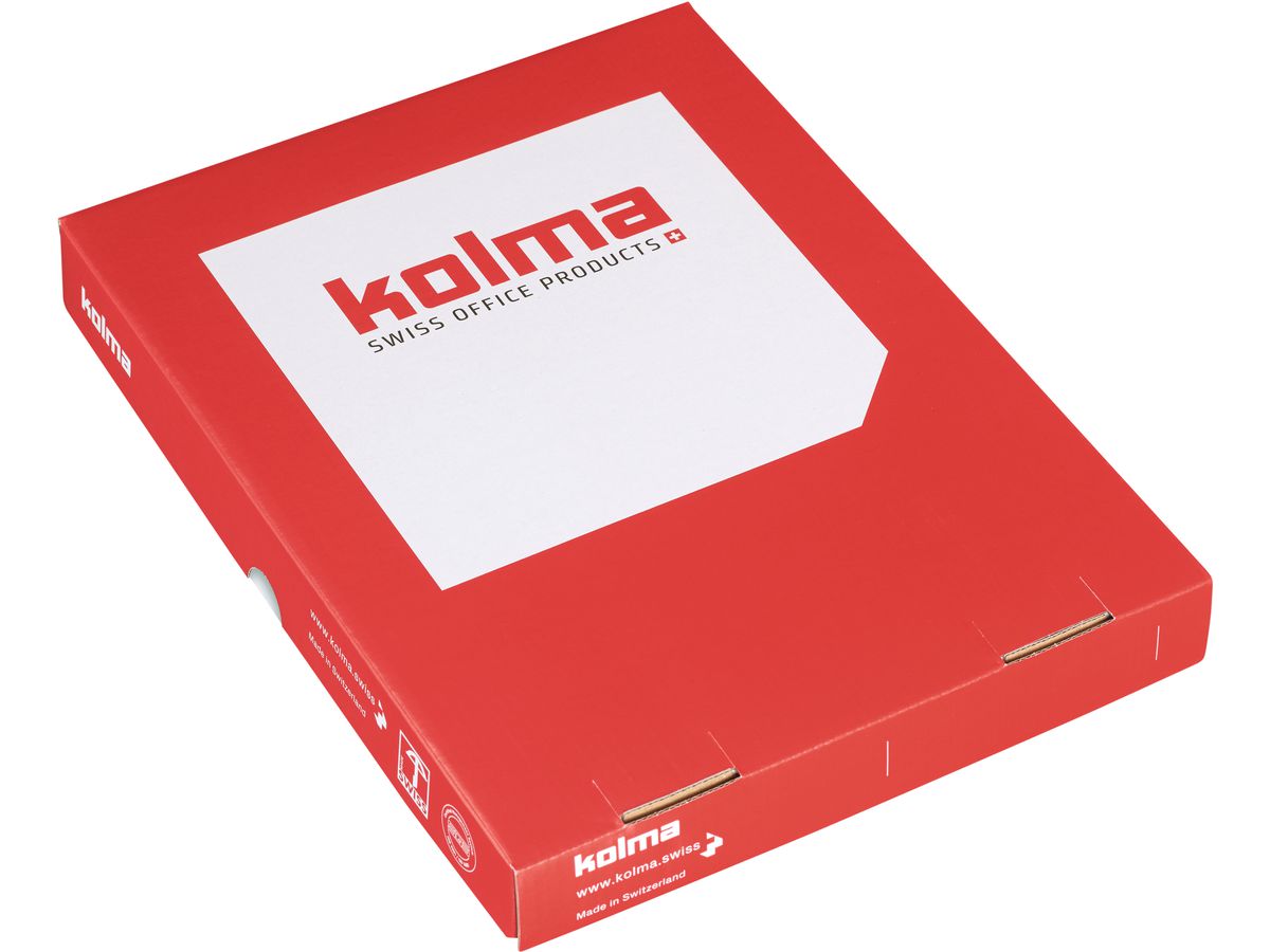 KOLMA Zeigetasche Copyresistant A4 57.115.20 transp.,Lisse strong 100 Stk. (7611967570074)