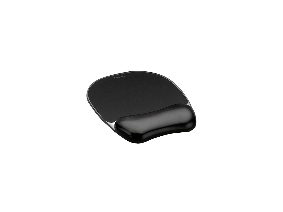 FELLOWES Mausmatte m. Handgelenkauflage 9112101 schwarz (0043859527175)
