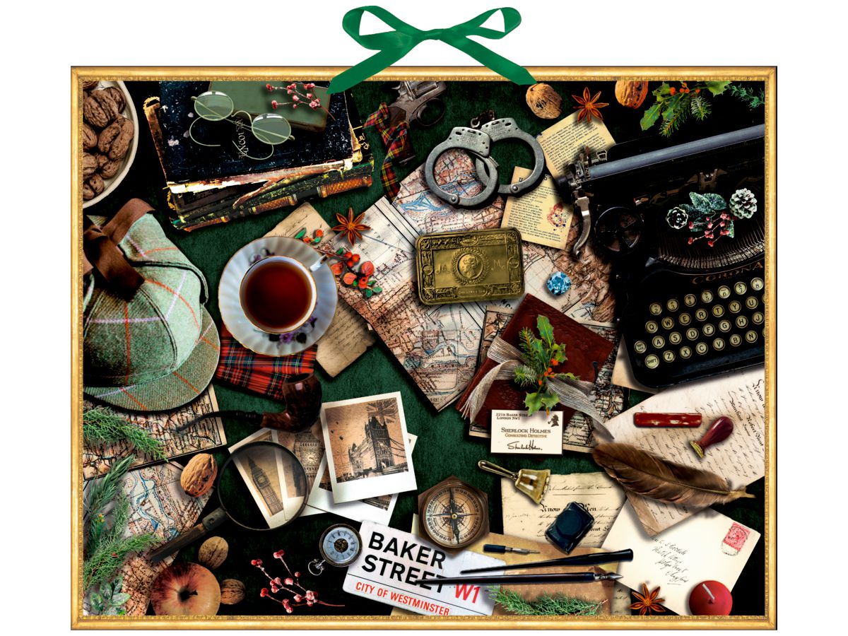 COPPENRATH Adventskalender 59x47cm 71548 Krimi Advent Sherlock Holmes (4050003715483)