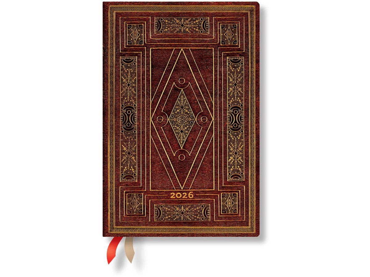 PAPERBLANKS Agenda First Folio 2026 DD0556-9 1W/2S HOR Mini HC DE 9.5x14cm (9780349705569)