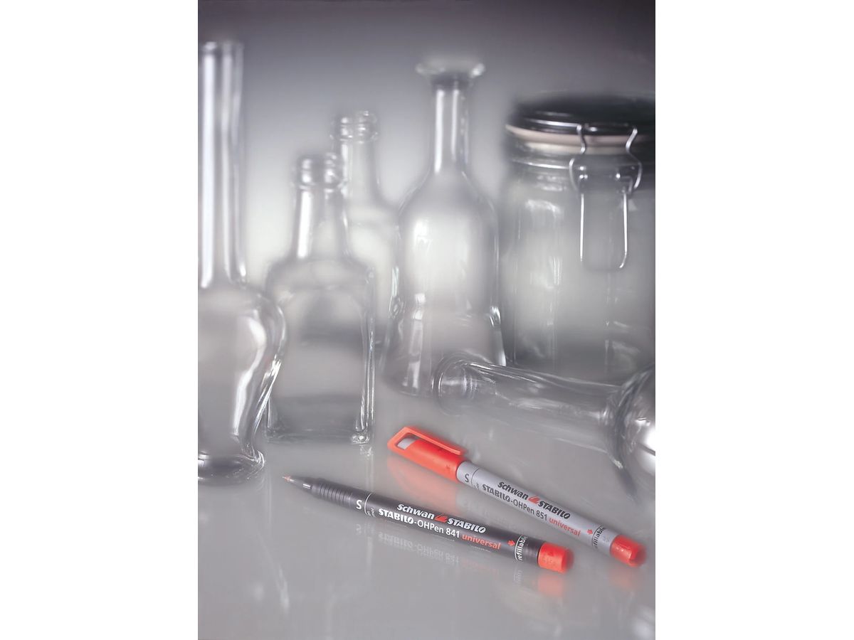 STABILO OHP Pen non-perm. S 851/46 noir (4006381115636)