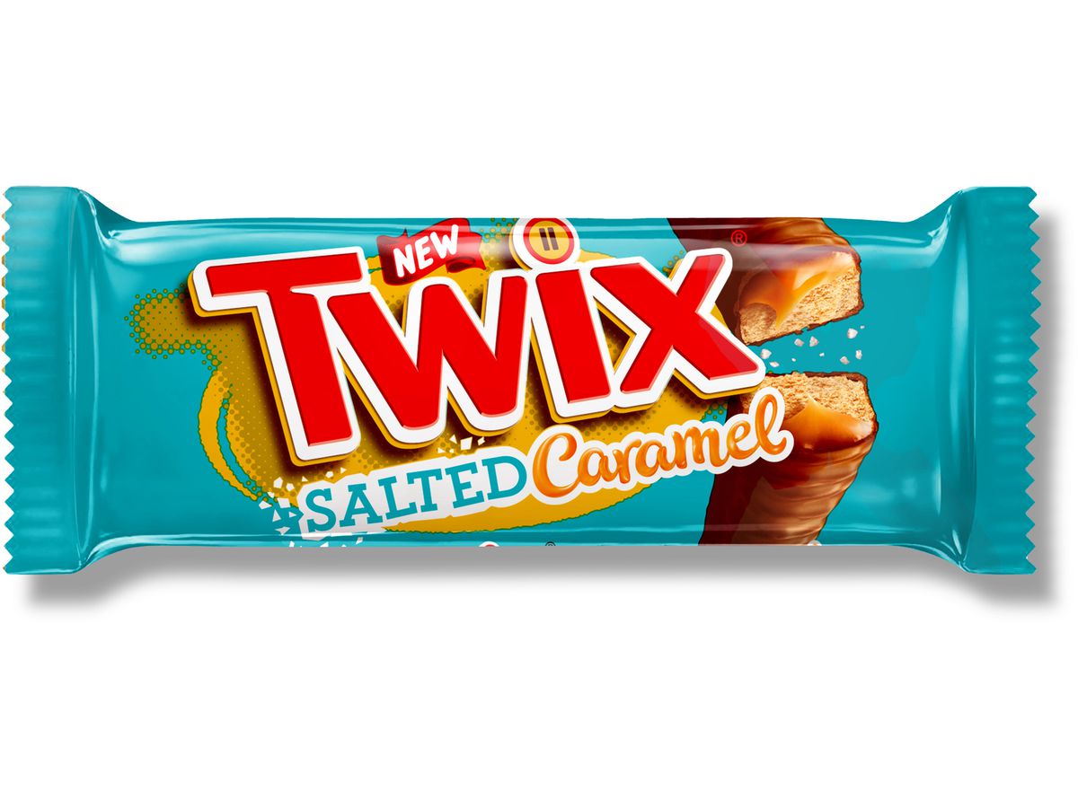 TWIX Schokoladenriegel 461867 Salted Caramel 30x46g (5000159557016)