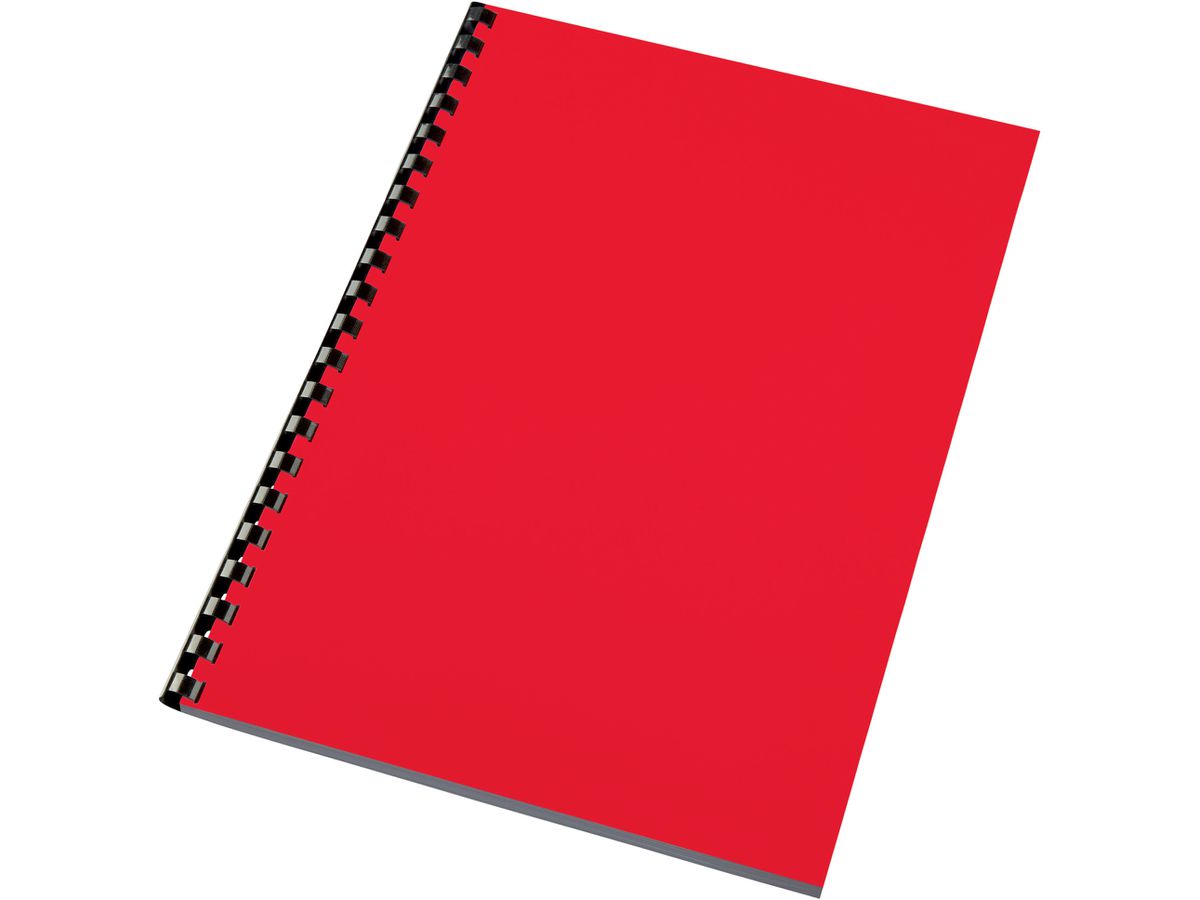 GBC HiGloss Cover A4 CE020030 rosso, 250g 100 pezzi (8019152801955)