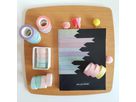 RICO DESIGN Washi Tape Set 15mmx5m 99001.21.28 glitter pastel 4 rouleaux (4051271402204)