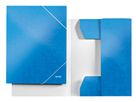 LEITZ Pochettes à élastique WOW A4 39820036 bleu (4002432395118)