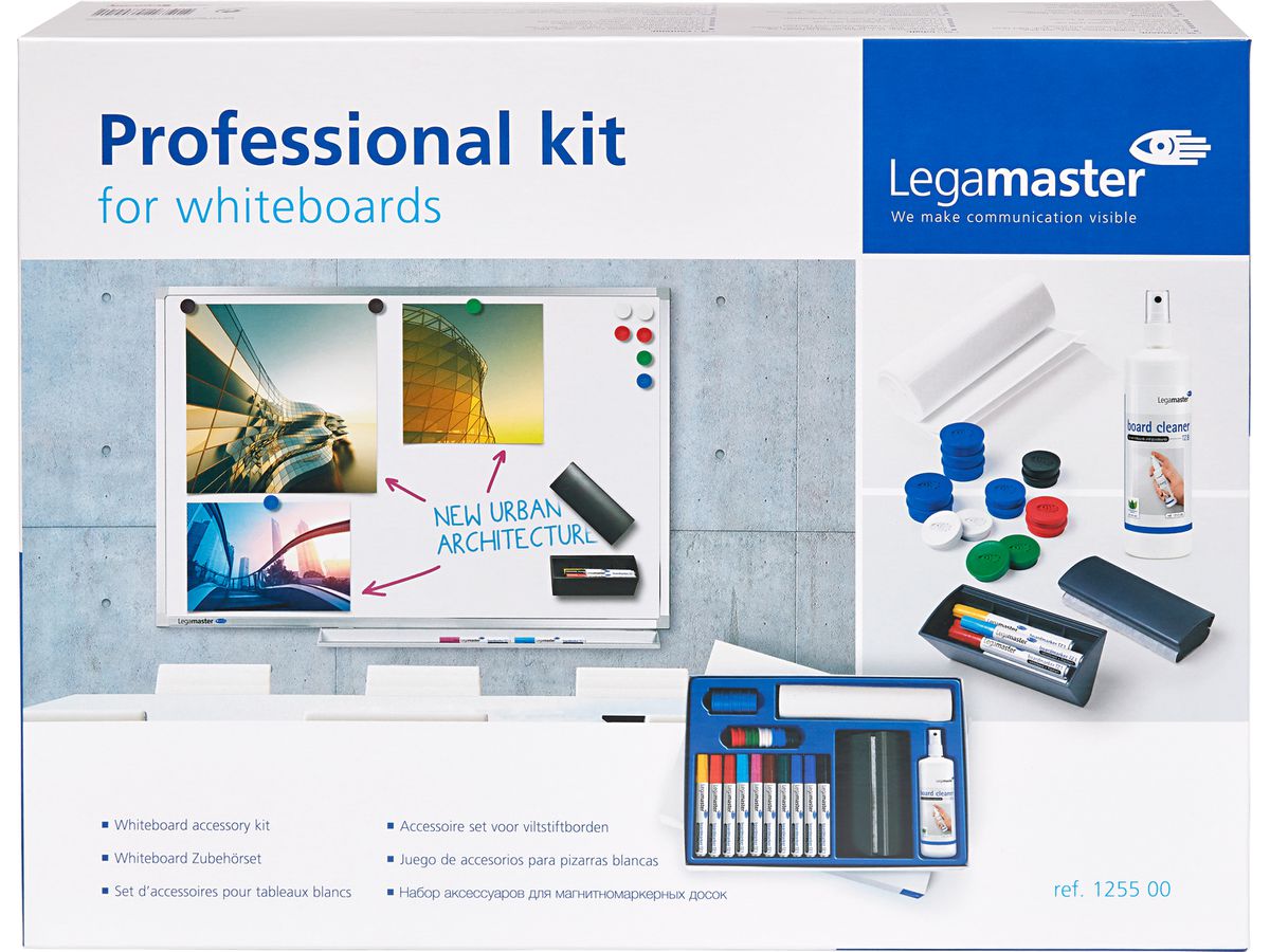 LEGAMASTER Professional Kit Zubehörset 7-125500 für Whiteboards (8713797070041)