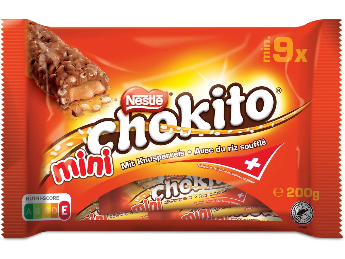 CHOKITO Barre de chocolat mini 12573217 200g (7613034453648)
