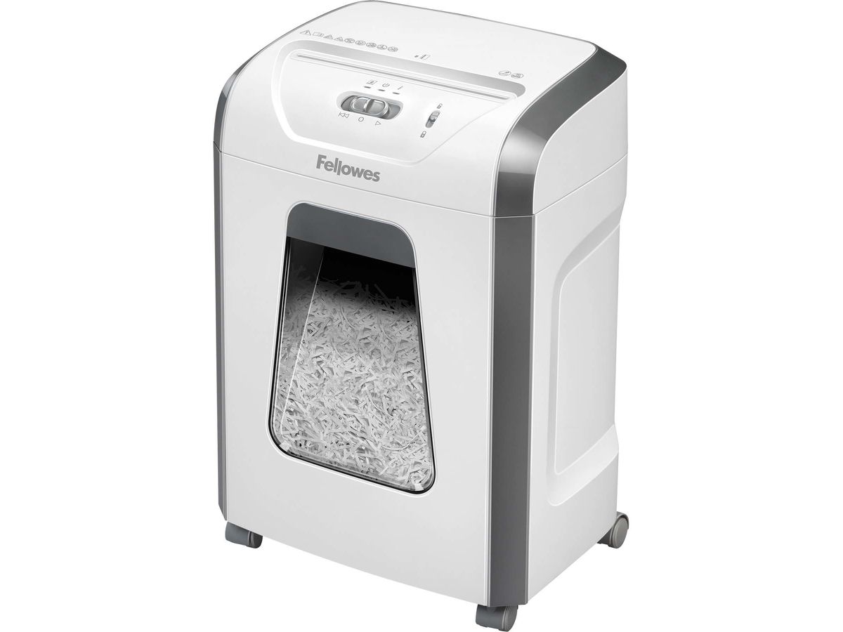 FELLOWES Aktenvernichter Powershred 15C 100017466 weiss, P-4, 19lt (0043859797141)