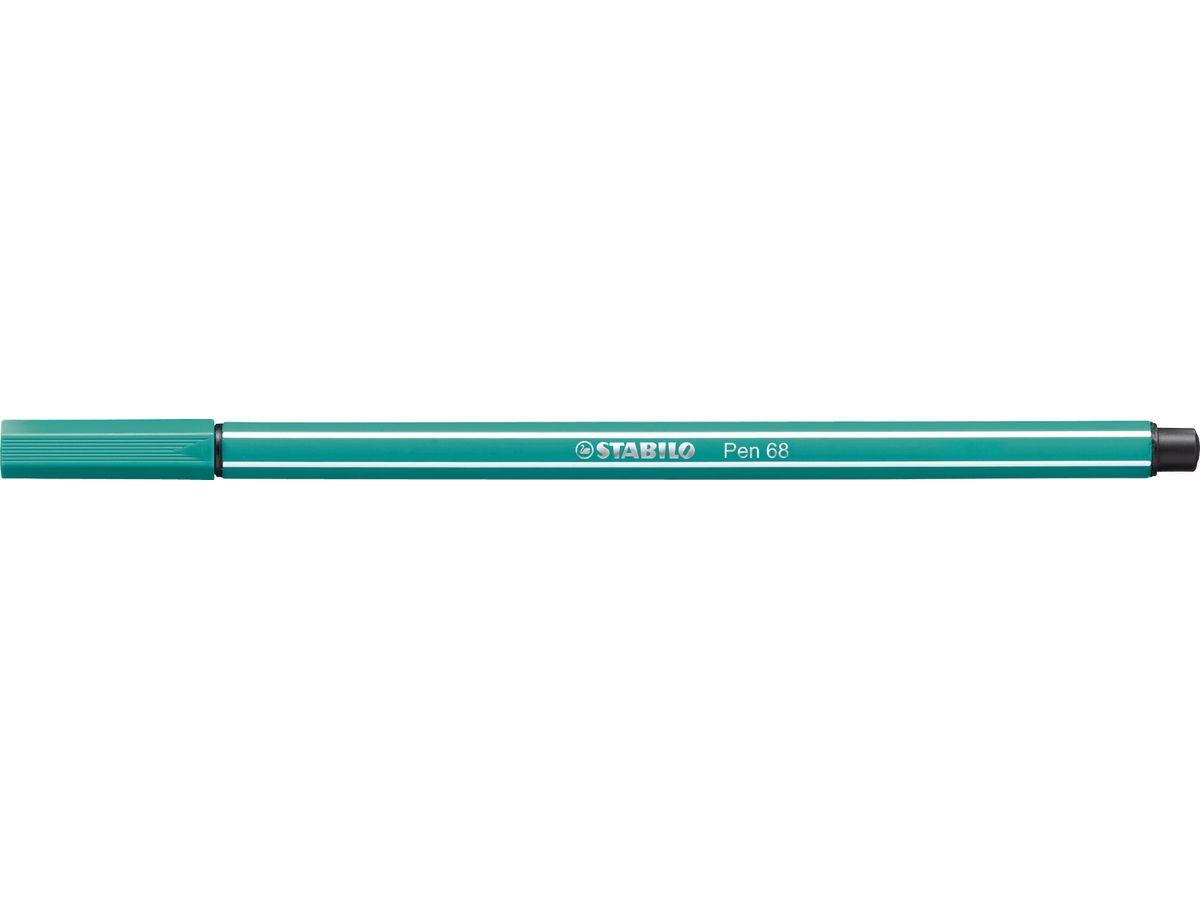 STABILO Stylo Fibre Pen 68 1mm 68/51 bleu turquoise (4006381333344)