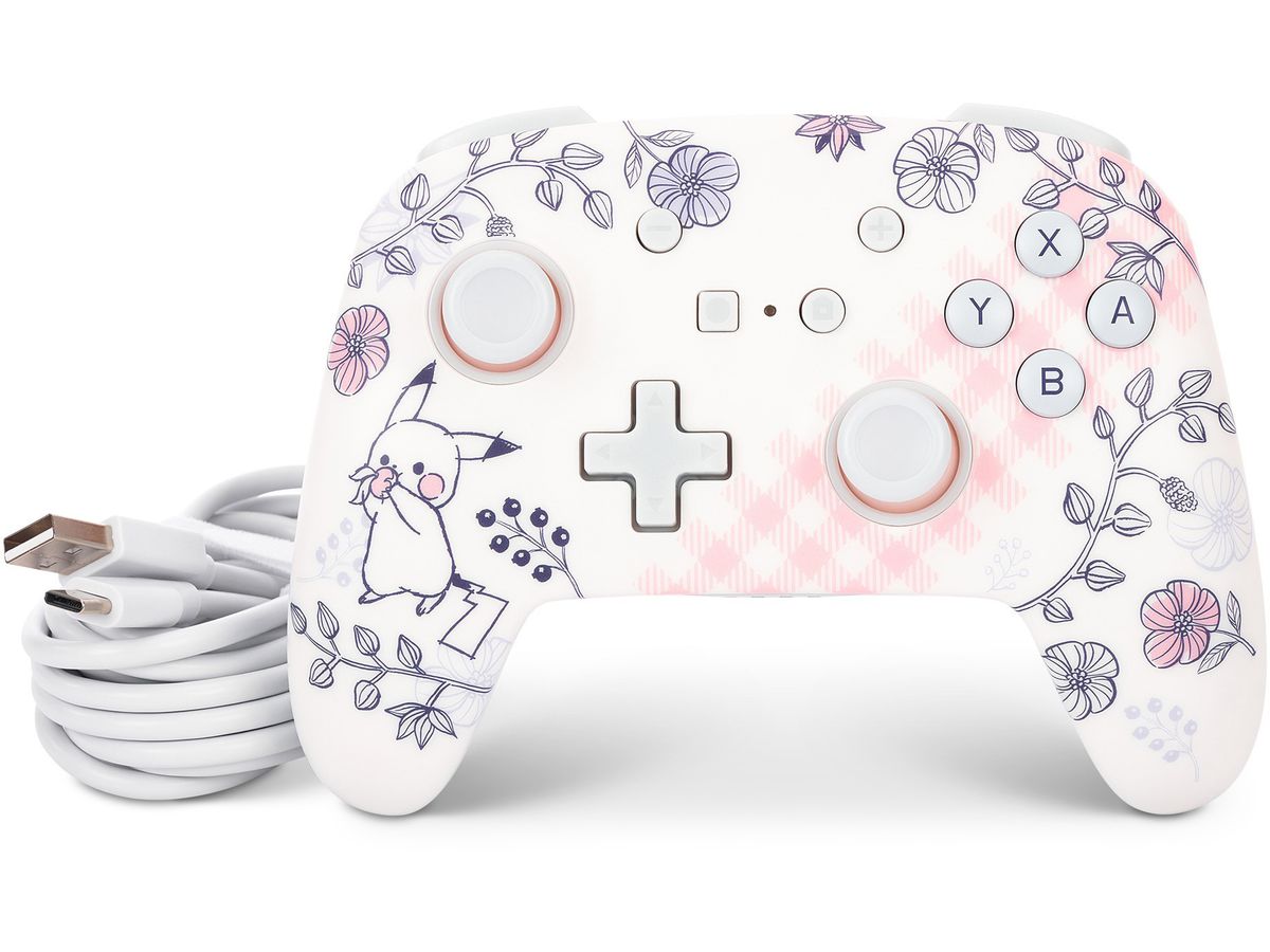 POWER A Enhanced Wireless Ctrl. NSGP0257-01 NSW, Pikachu Garden (0617885085512)