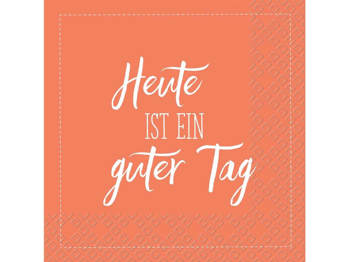 STEWO Serviette Adam 33x33cm 2572599821 rot hell 20 Stück (7630050820919)