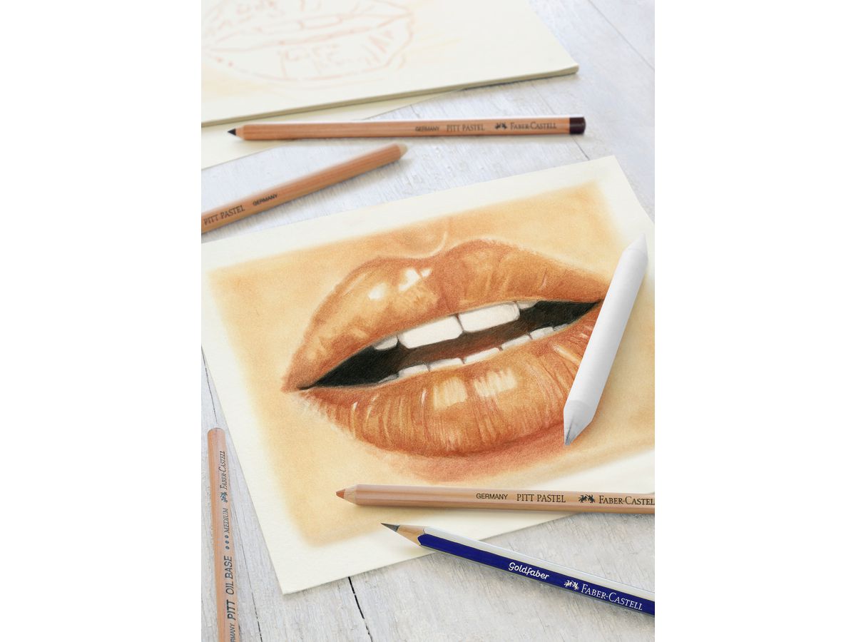 FABER-CASTELL Zeichenset Klassik 114004 Bleistift,Papier, Pitt Oil (4005401140047)
