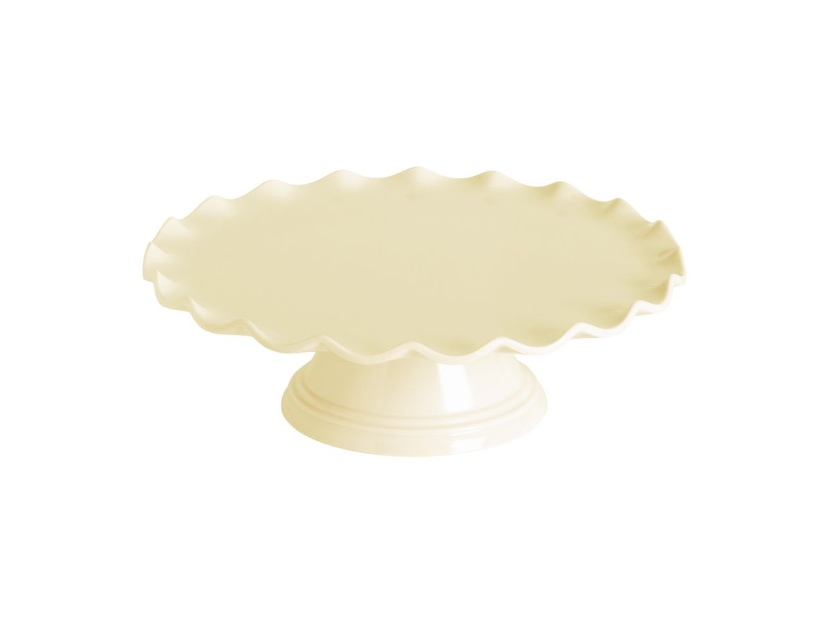 ALLC Cake Stand Wave PTCSVC18 vanille creme 27.5x9x27.5cm (8719715001425)