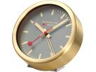 MONDAINE Orologio parete e tavolo 125mm A997.86SBG.1 grigio/oro, sveglia (7611382631527)