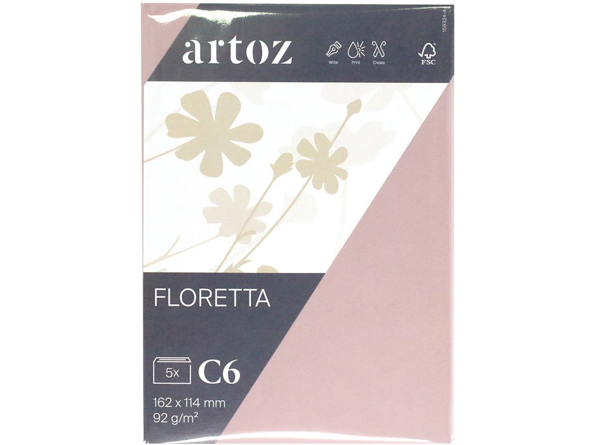 ARTOZ Couverts 1001 B6 15836418-281 92g, light rose 5 Stück (7612996997740)