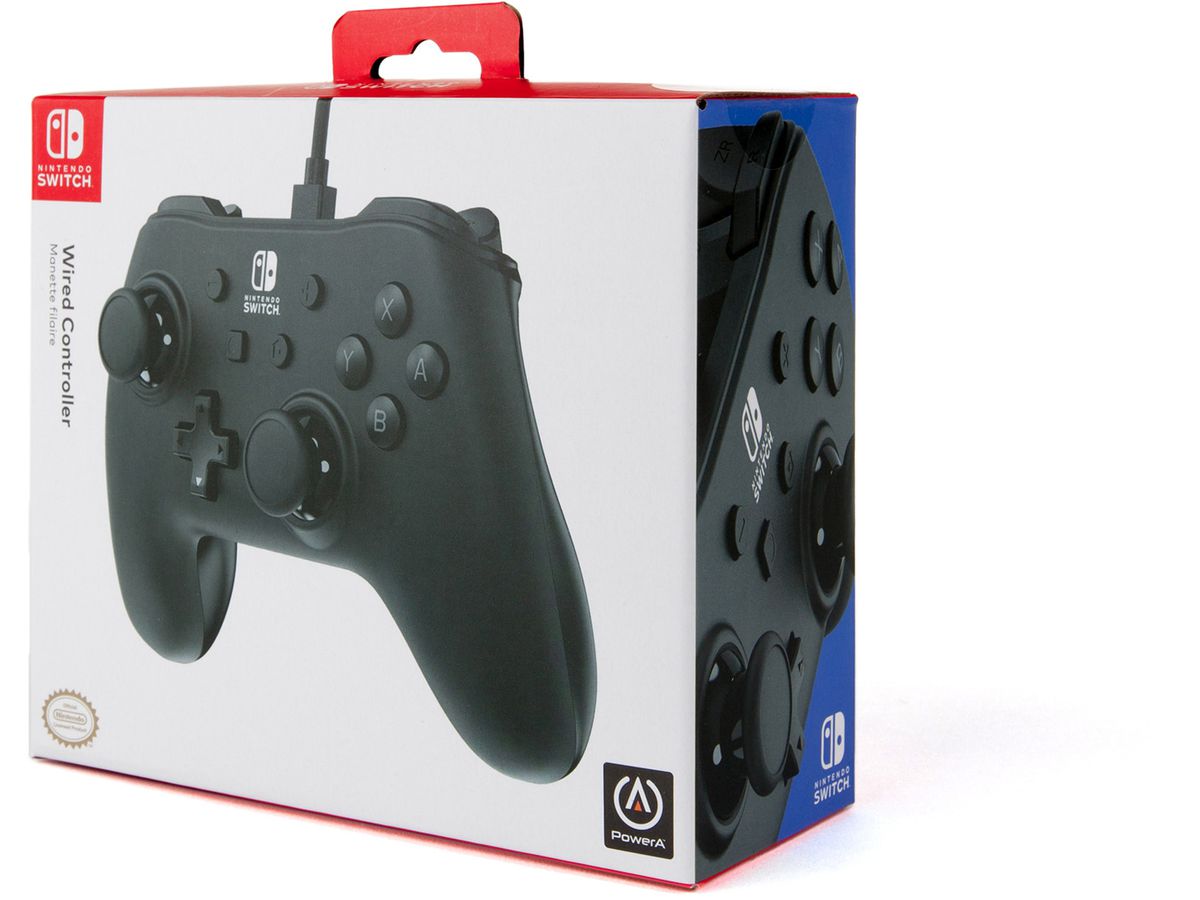 POWER A Wired Controller NSW, Black 1511370-01 (0617885020254)
