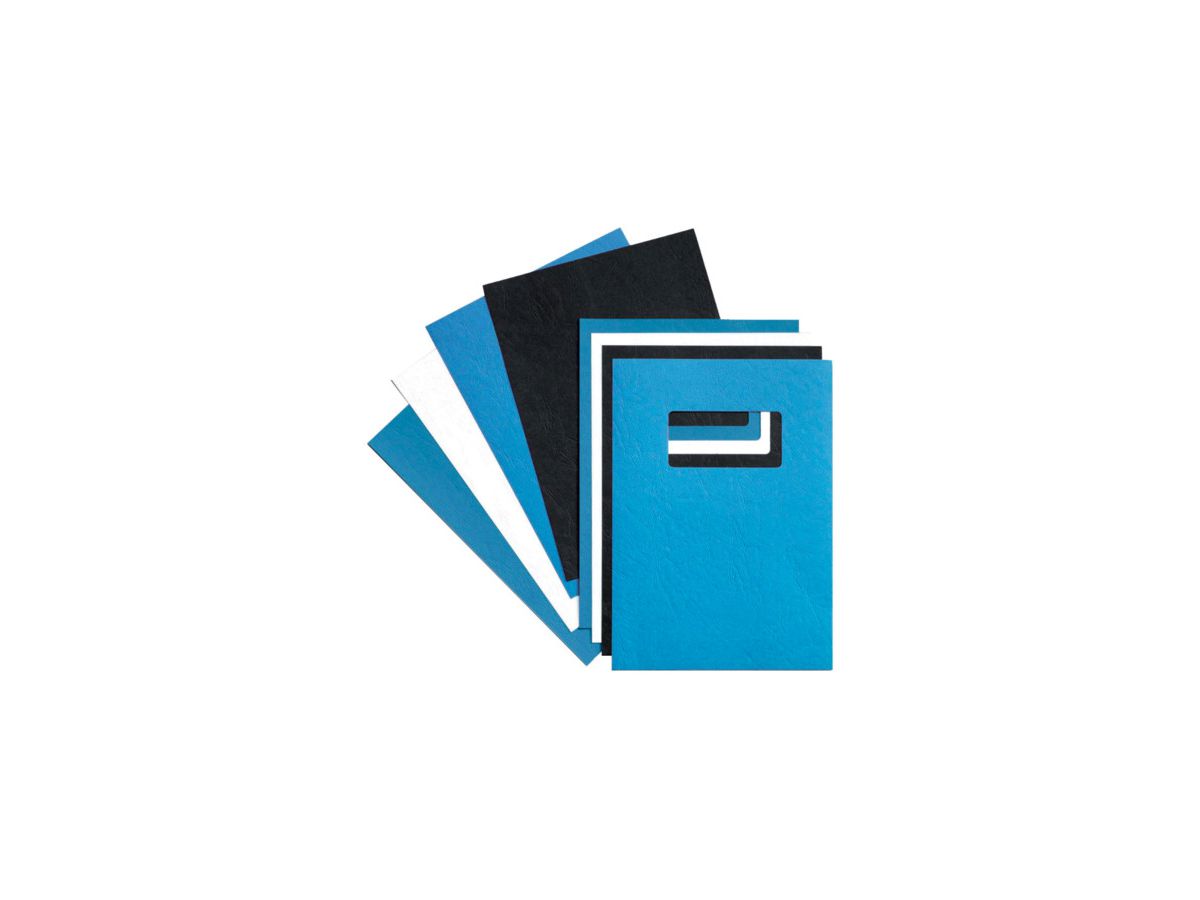 GBC Couverture reliure A4 CE040029 bleu, 250g 100 pcs. (8019152603467)