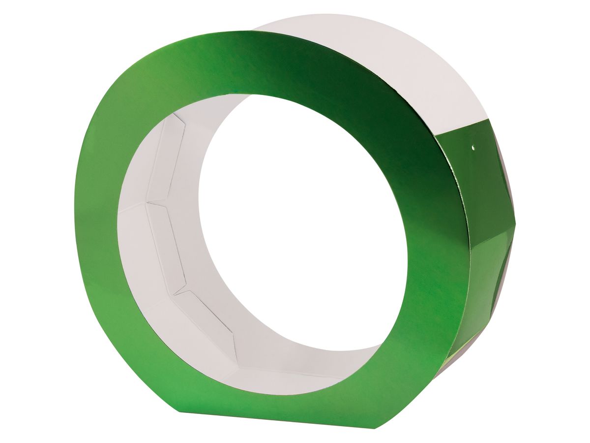 FOLIA Laternenrohlinge 19cm 9604/5 hellgrün 5 Stück (4001868126303)