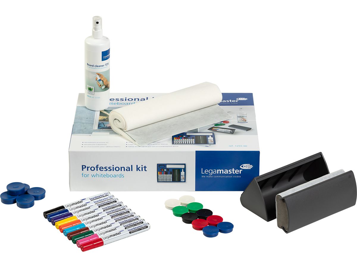 LEGAMASTER Professional Kit Zubehörset 7-125500 für Whiteboards (8713797070041)