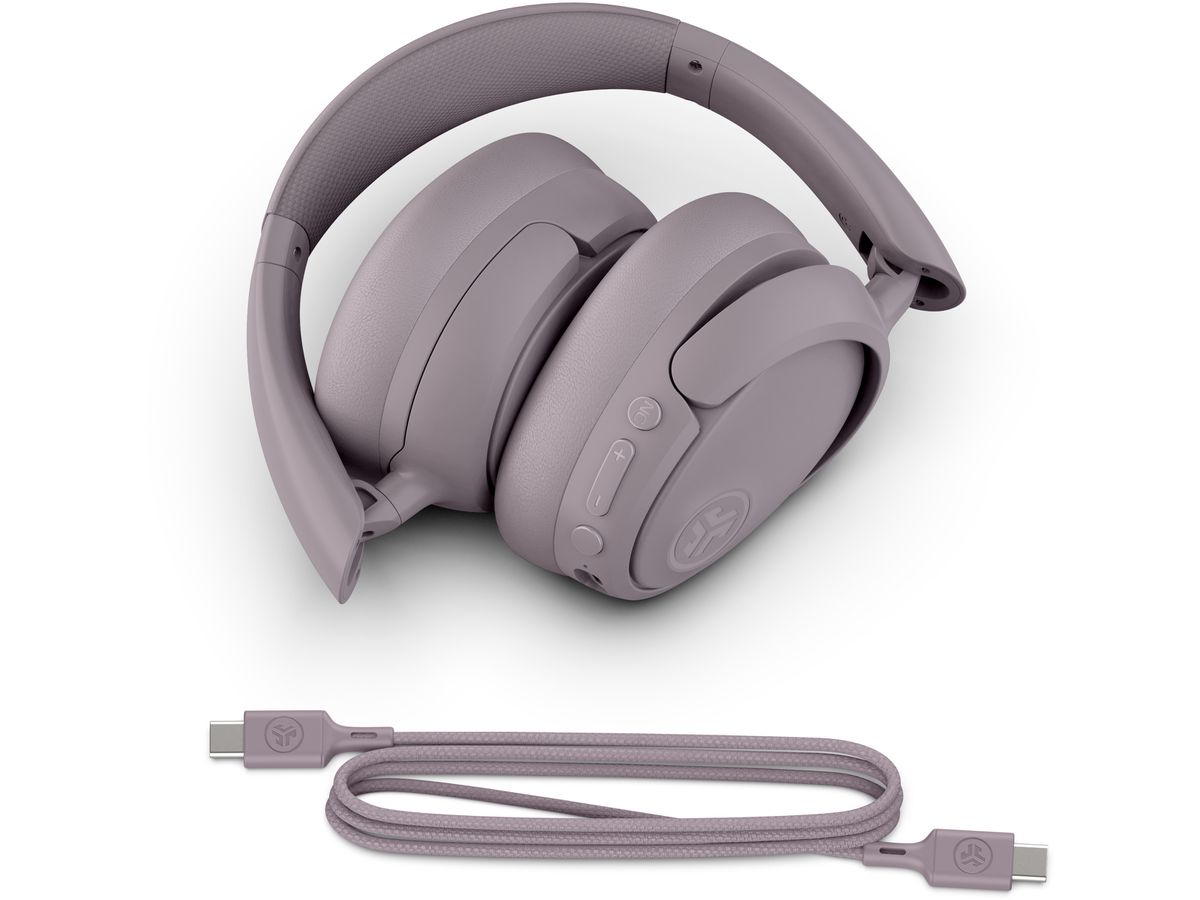 JLAB JBuds Lux ANC Headphones IEUHBJLUXANCRMVE62 Wireless, Mauve (0810119071545)