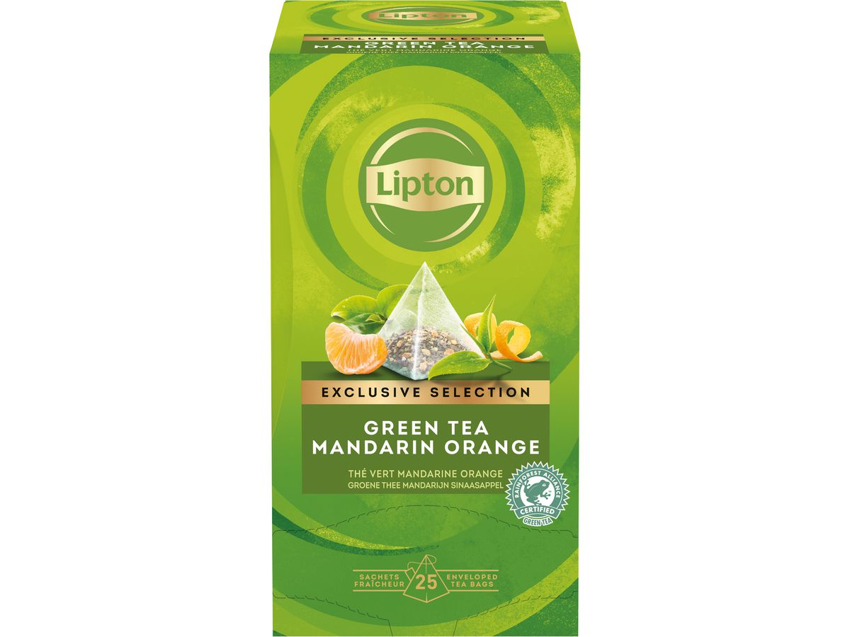 LIPTON Mandarine - Orange Tee 4071220 25 Pyramiden (8720608020010)
