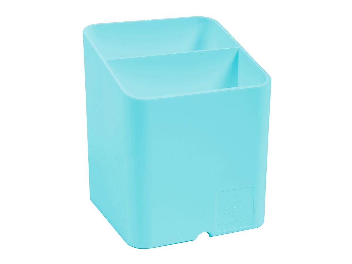 EXACOMPTA Pen-Cube Stifteköcher Aquarel 67763D pastellgrün 2 Fächer (9002493099968)