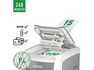 LEITZ Aktenvernichter IQ AF 8017-20-00 Office Pro 600, P-4, 110lt (4002432126453)