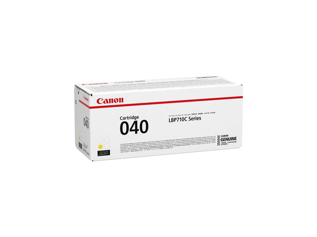 CANON Toner-Modul 040 yellow 0454C001 LBP 710Cx/712Cx 5400 Seiten (4549292058208)