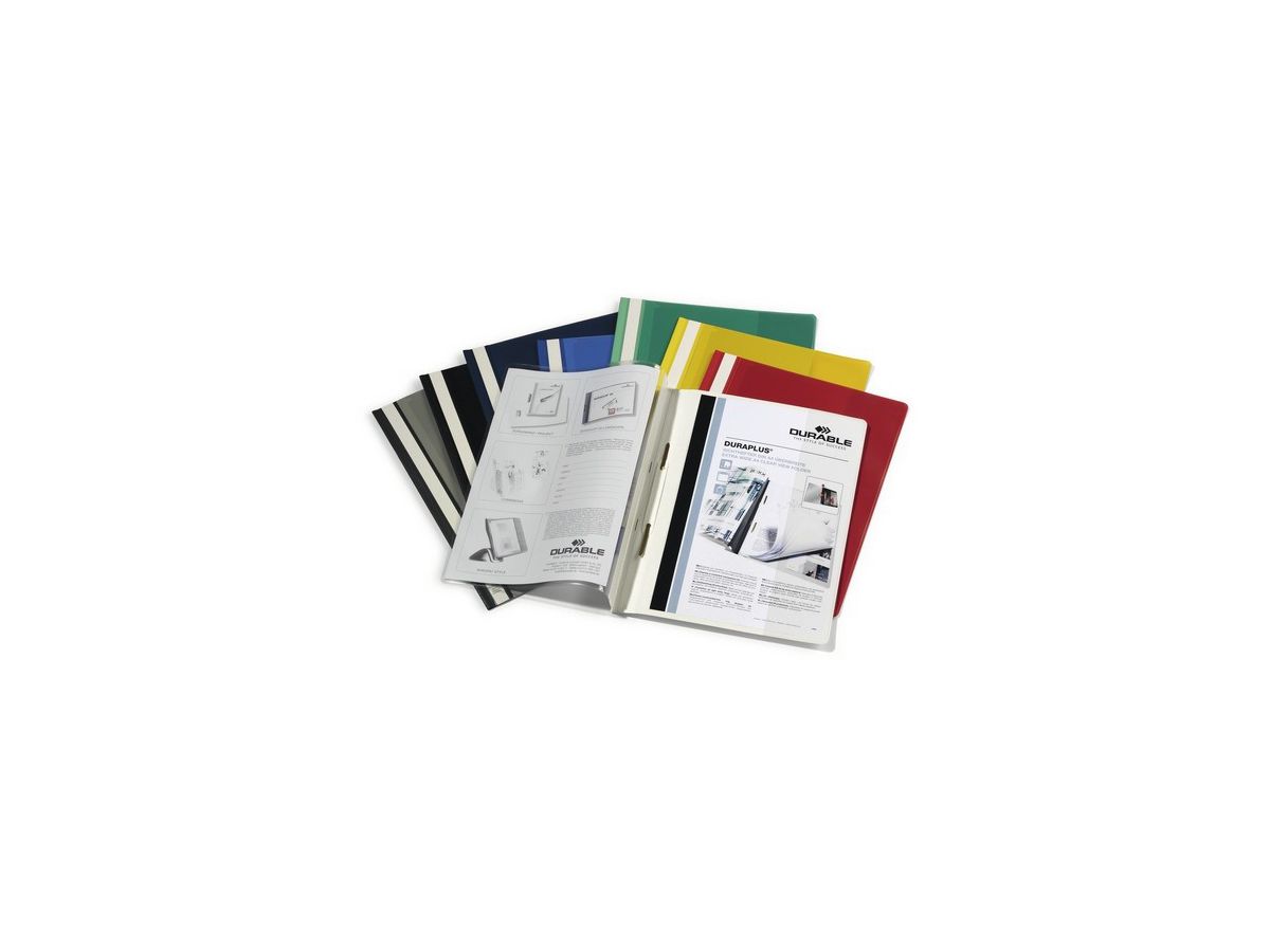 DURABLE Angebotshefter DURAPLUS 257906 für 100 Blatt A4 blau (4005546267951)