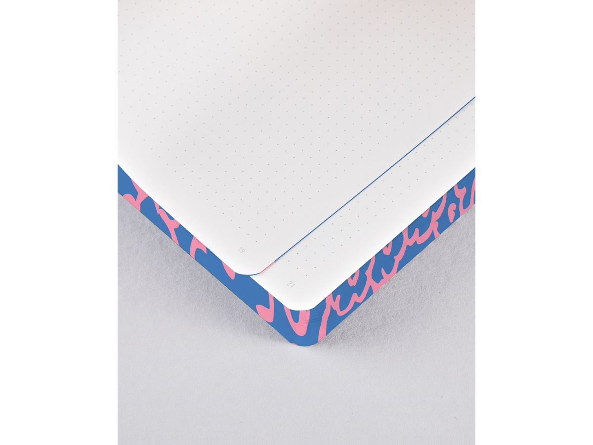 NUUNA Cahier de notes Graphic L 55768 FLOWER POWER 256 pages (4260358555768)