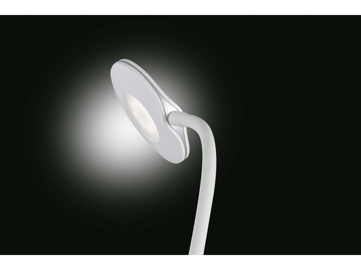 HANSA Tischleuchte 41-5010.709 LED Splash, weiss (7612176089203)