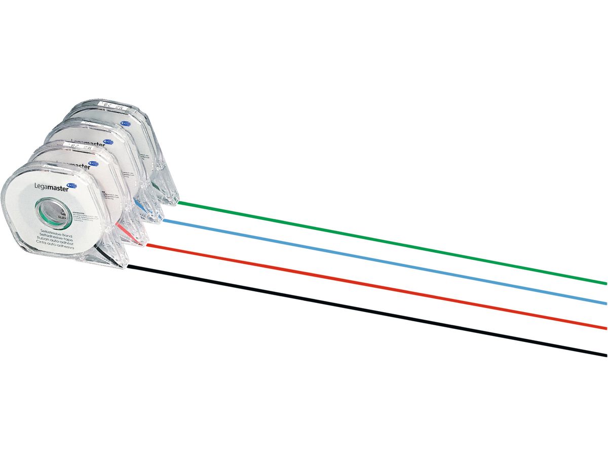 LEGAMASTER Bande 1mm 7-433101 noir (8713797029810)