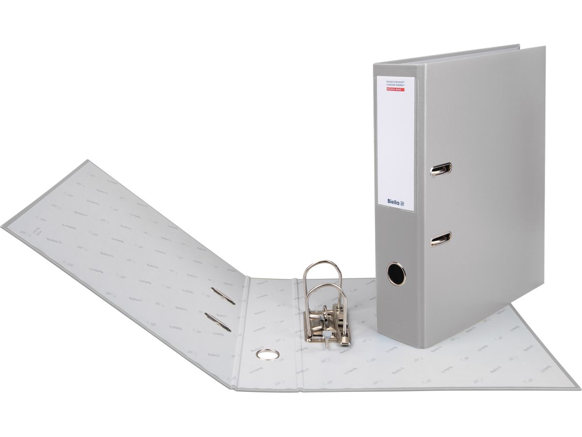 BIELLA Bundesordner 7cm 10341725U grau A4 (7611365253616)