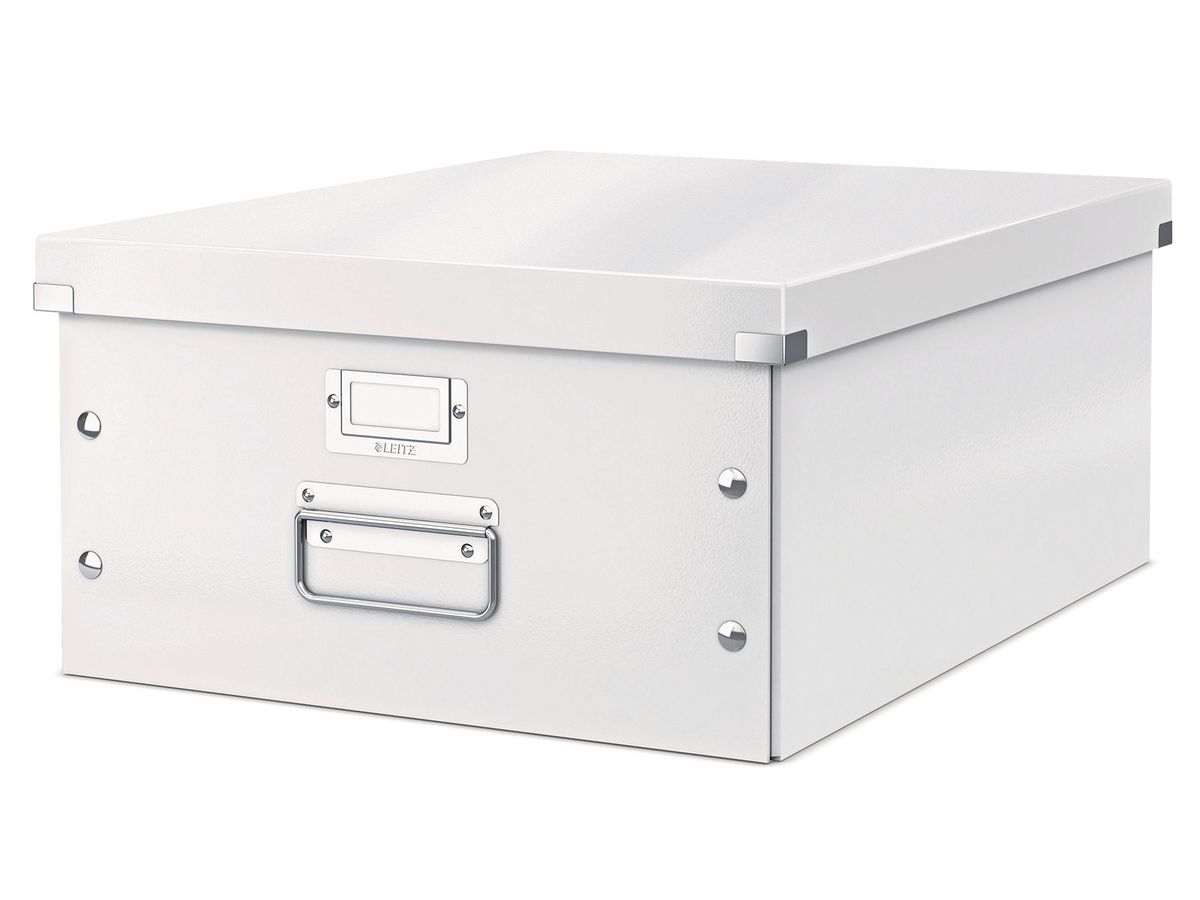 LEITZ Click&Store WOW Box A3 60450001 blanc 369x200x482mm (4002432396832)