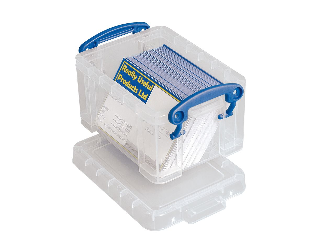 USEFULBOX Kunststoffbox 0,3lt 68501400 transparent (5060024802931)