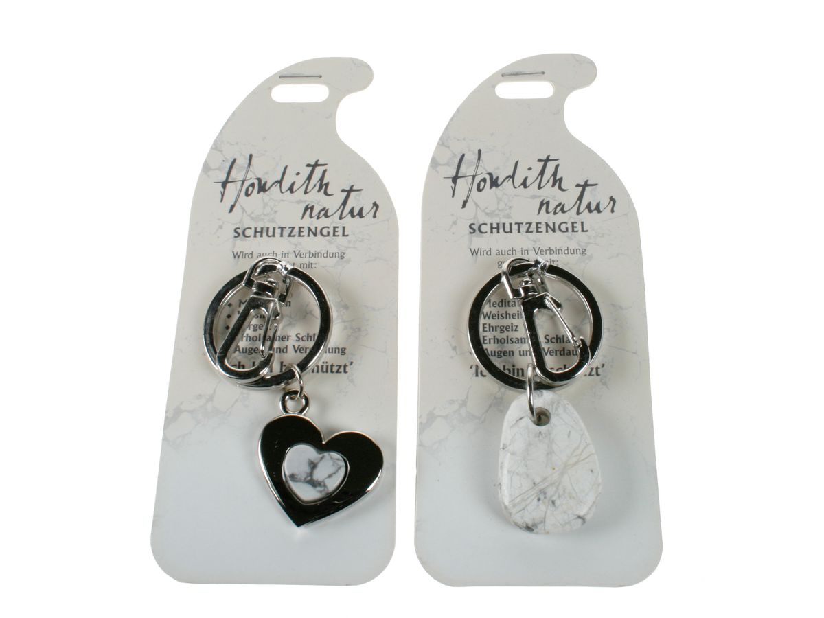 ROOST Schlüsselanhänger Engel G227 Howlith natur 2 Motive ass. (9002663652276)