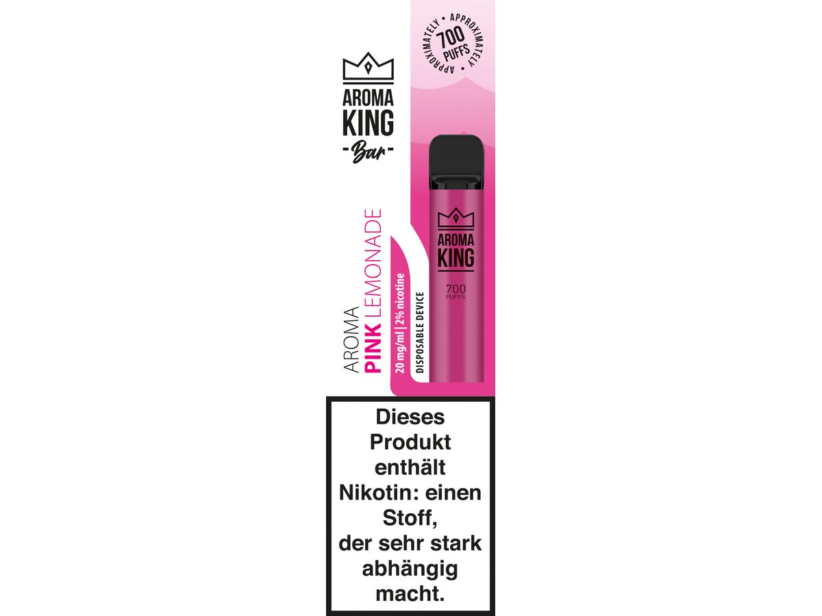 AROMA KING Bar 700 0170854 Pink Lemonade 20mg (5905255665965)
