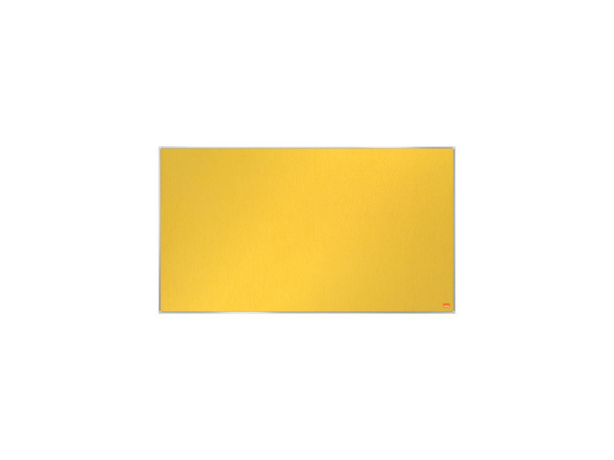 NOBO Tableau Feutre Impression Pro 1915430 jaune, 50x89cm (5028252613354)