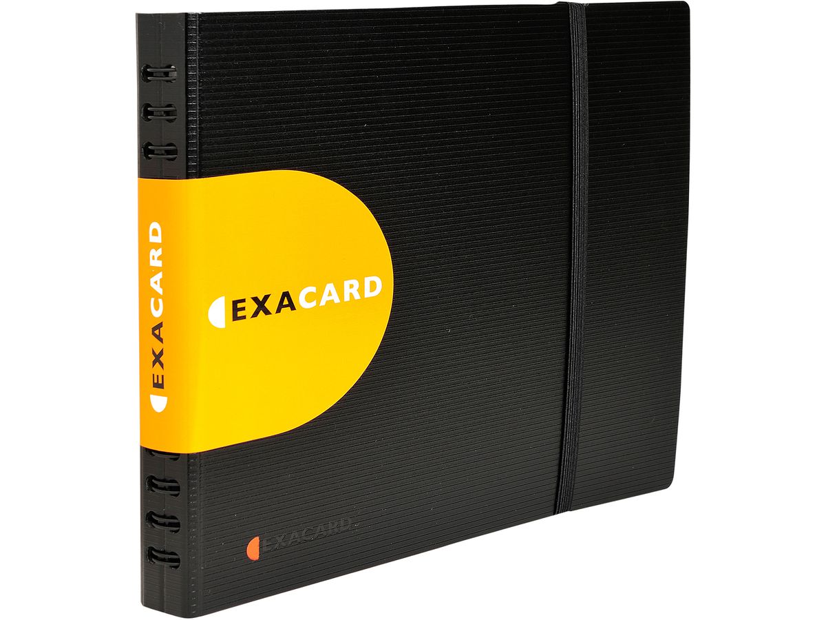 EXACOMPTA Visitenkartenbuch Exacard 75134E 20 Hüllen 20x35cm (3130630751342)