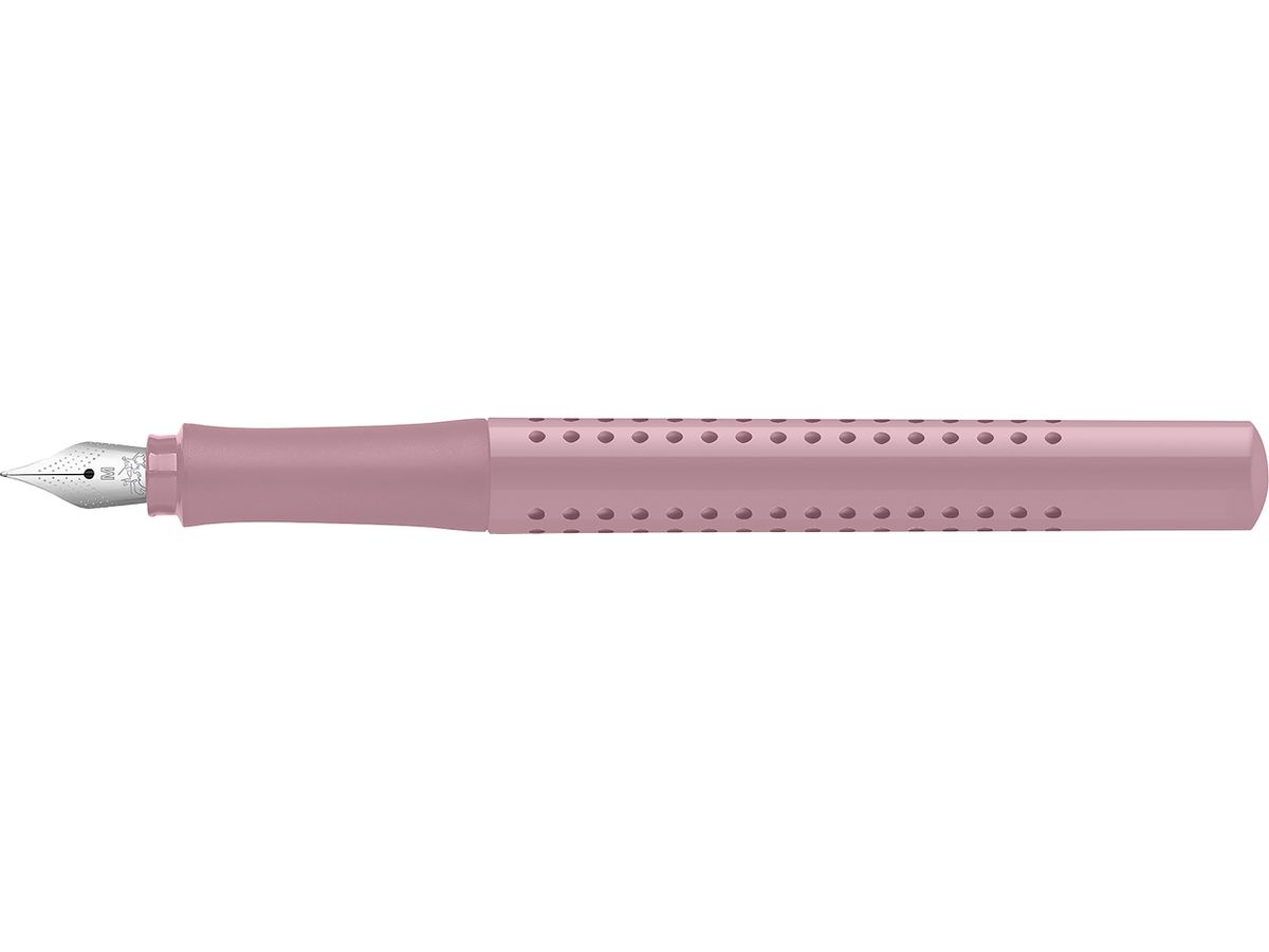 FABER-CASTELL Füller GRIP 2010 M 140824 rose shadows (4005401408246)