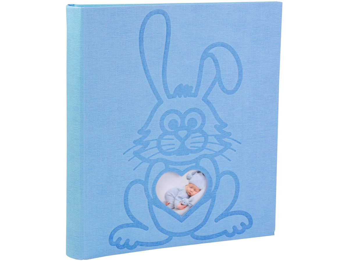 EXACOMPTA Fotoalbum Teddy 29x32cm 16563E blau 60 Seiten (3130630165637)