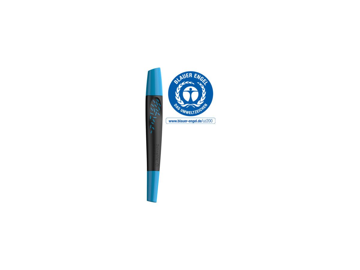 SCHNEIDER Rollerball Pen Breeze 0.5mm 188803 nero/azzurro (4004675146281)