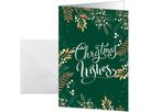 SIGEL Cartes de Noël A6 DS092 Feuilles et branches 25 pièces (4004360786327)