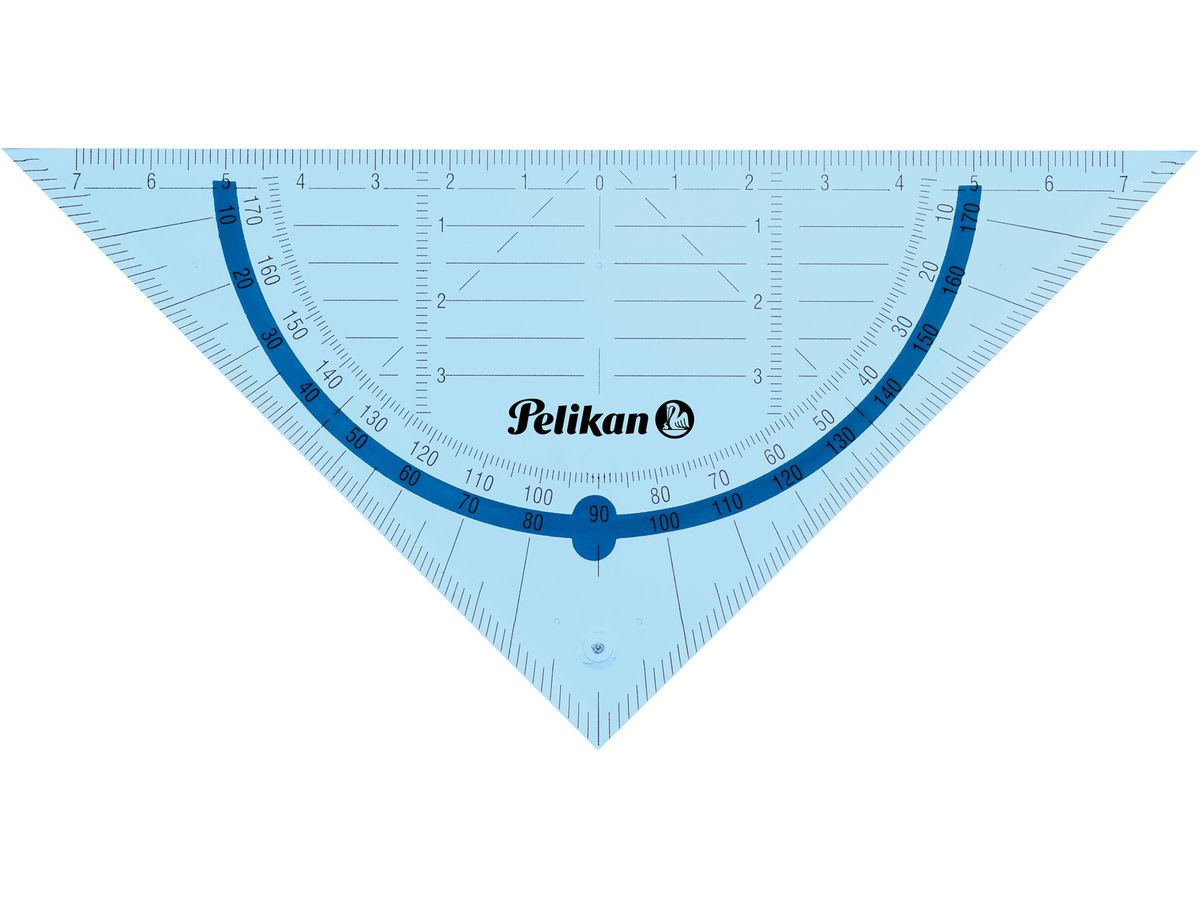 PELIKAN Squadra 16cm 700504 blu trasparente (4012700137463)