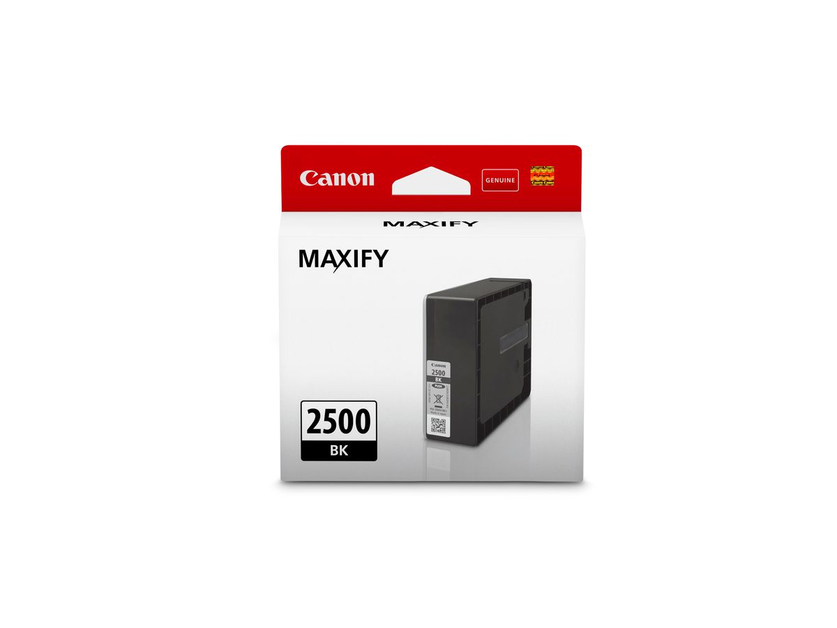 CANON Tintenpatrone schwarz PGI-2500BK MAXIFY MB5050/MB5350 1000 S. (4549292005165)