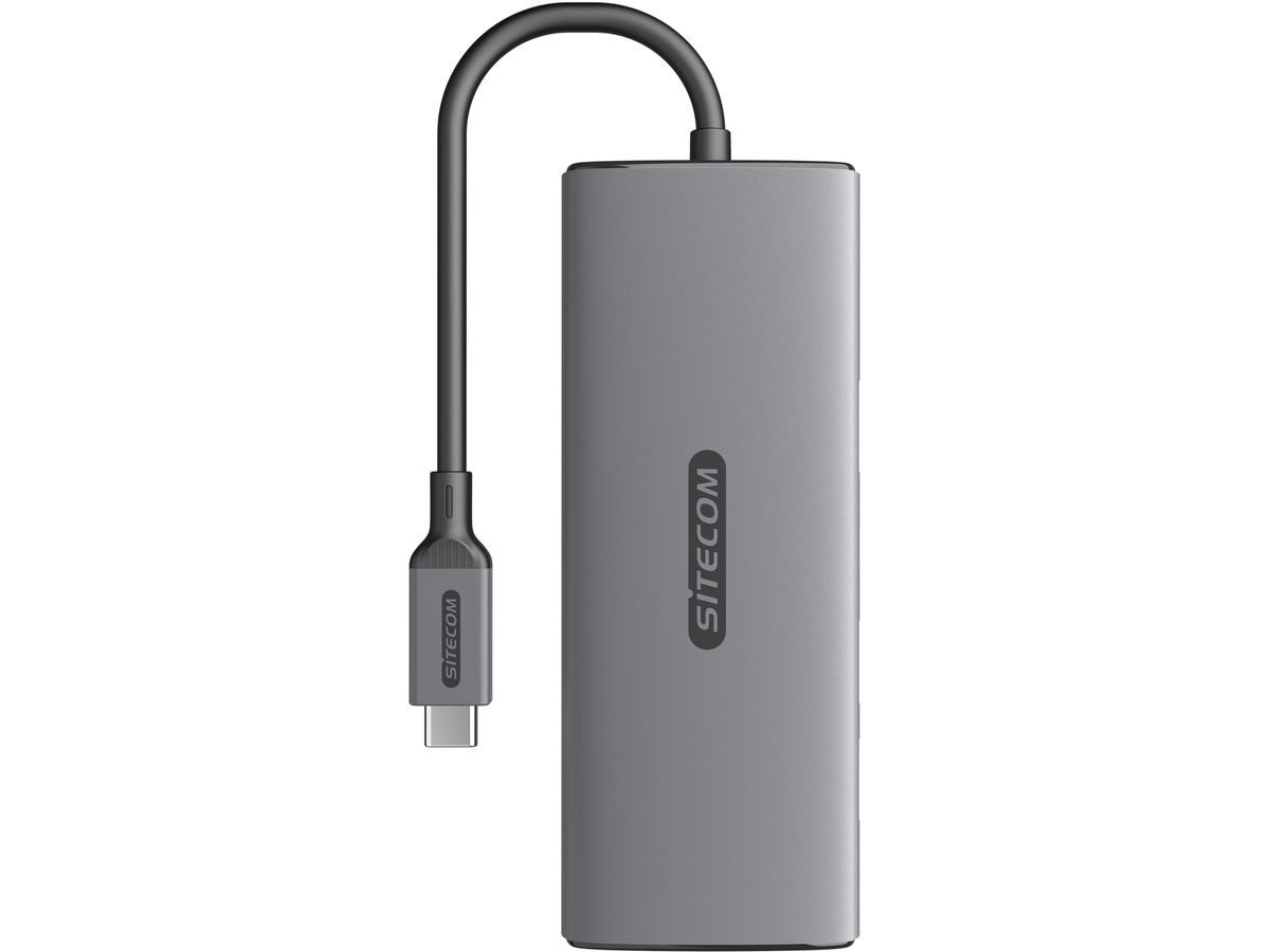SITECOM USB-C GEN2 Multiport Adapter CN-5506 6 in 1 & PD ()