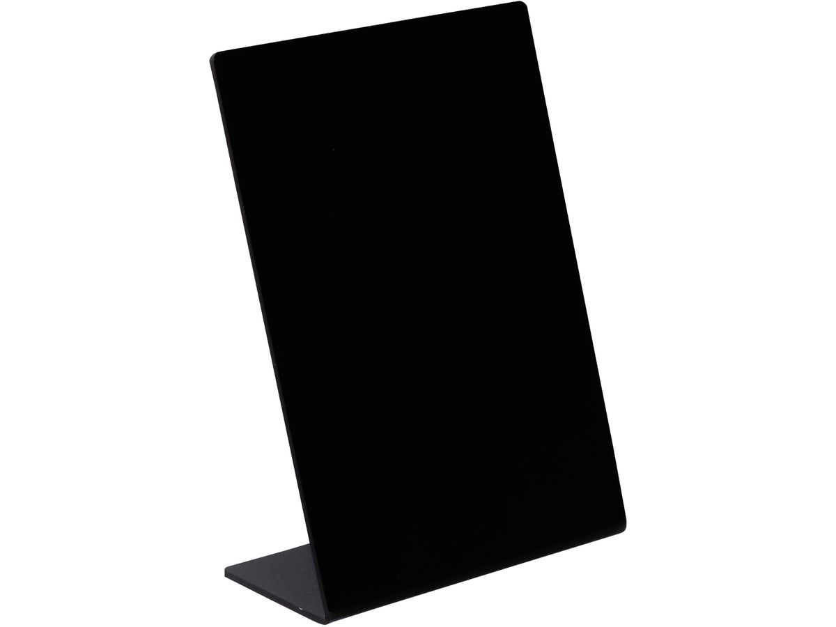 EXACOMPTA Tischaufsteller A6 86230D schwarz (9002493862302)